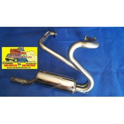 SPORTS MARBLE EXHAUST STAINLESS STEEL ATTACK ON 500 &126 FIAT ENGINE WARHEAD