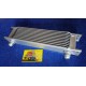 ALUMINUM RADIATOR FOR 10 FILE ENGINE OIL COOLING WITH AN 10 ATTACK.