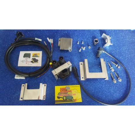 ELECTRONIC IGNITION KIT ON THE DISTRIBUTOR FOR FIAT 500 F M L R 126