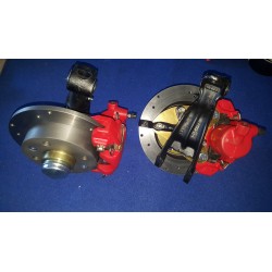 DISC BRAKES with NEW BRUSH adaptable to fiat 126 or 500